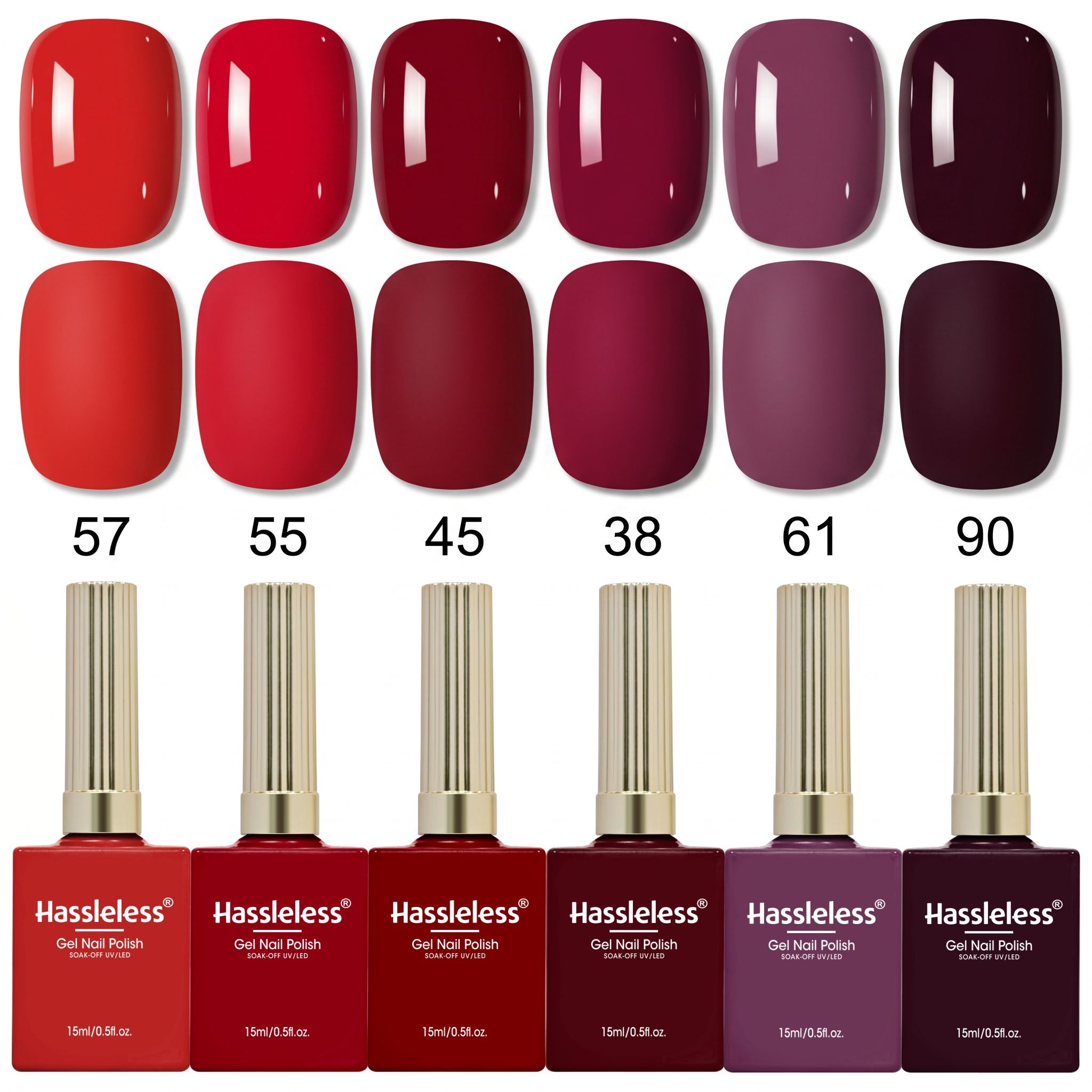 Nail Art Trend 2026 - Set di 6 Smalti per Unghie