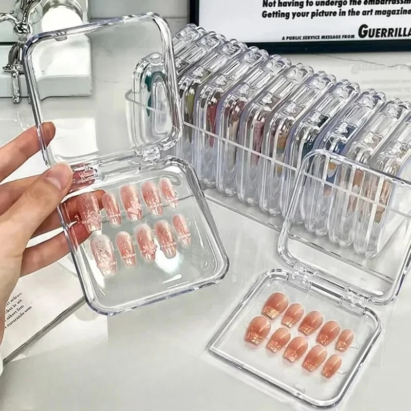 Nail Adhesive Tab - Scatole acriliche per riporre le unghie