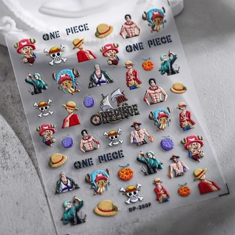 Nail Art Zoro One Piece - One Piece 2025 Nuovo cartone animato