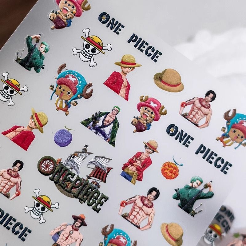 Nuovo One Piece Monkey·D·Luffy - Nail Art Zoro One Piece recensione e prezzo