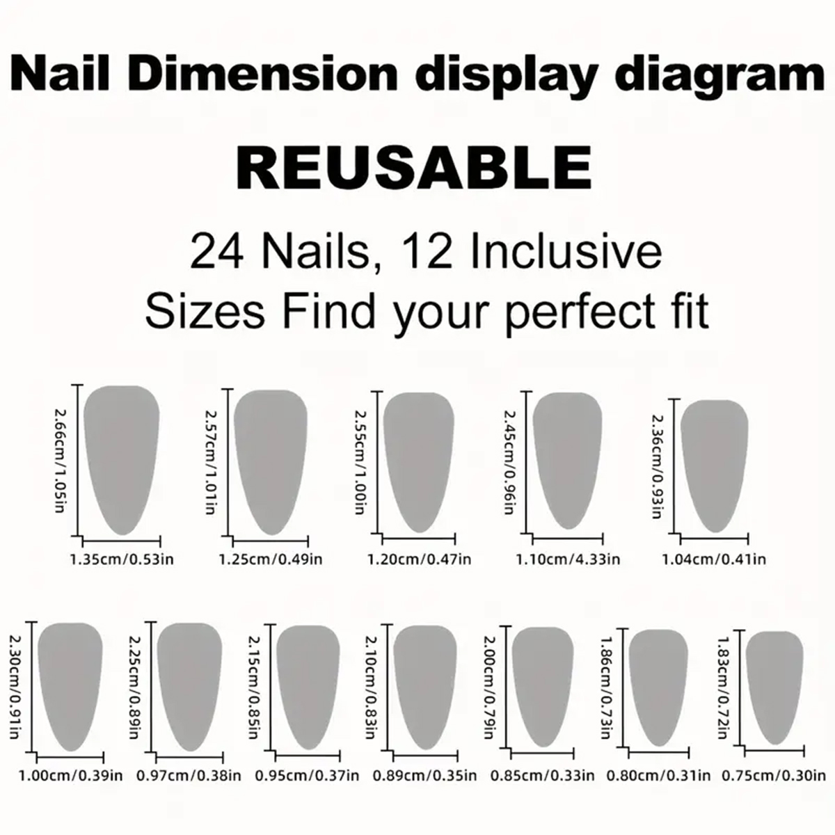 24 Unghie Finte a Mandorla Pre - Nail Art Jelly recensione e prezzo