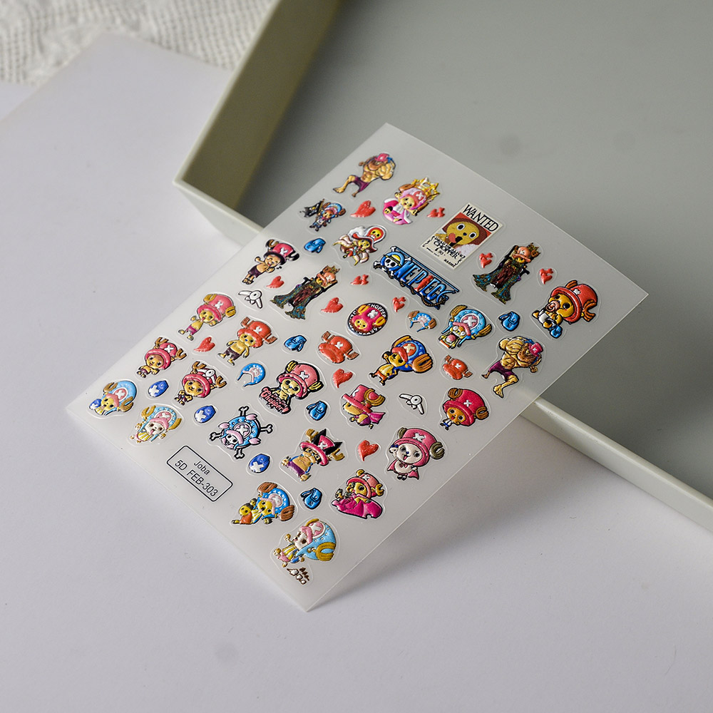1 Pezzo Adesivi per Unghie One - Nail Art Zoro One Piece recensione e prezzo