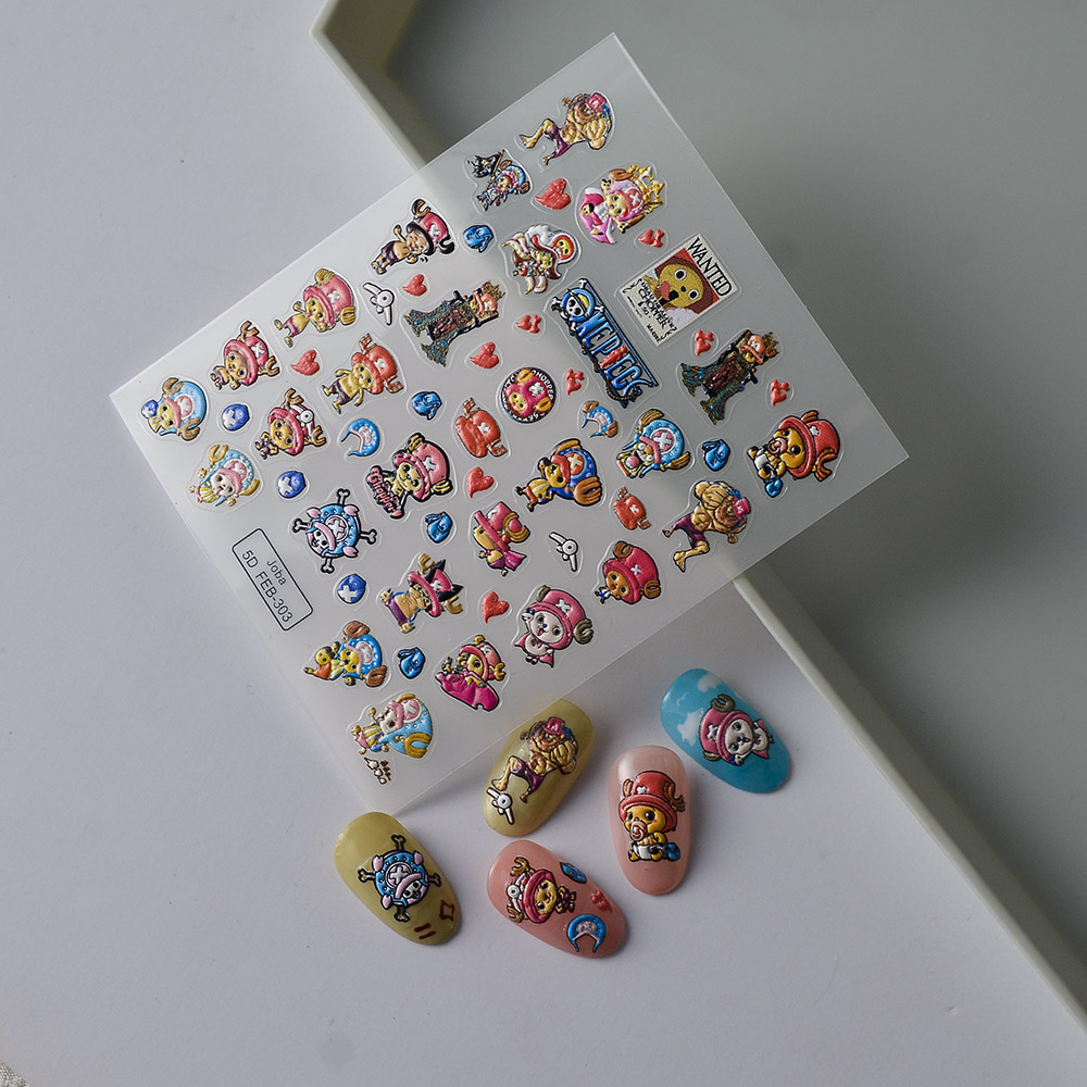 1 Pezzo Adesivi per Unghie One - Nail Art Zoro One Piece recensione e prezzo
