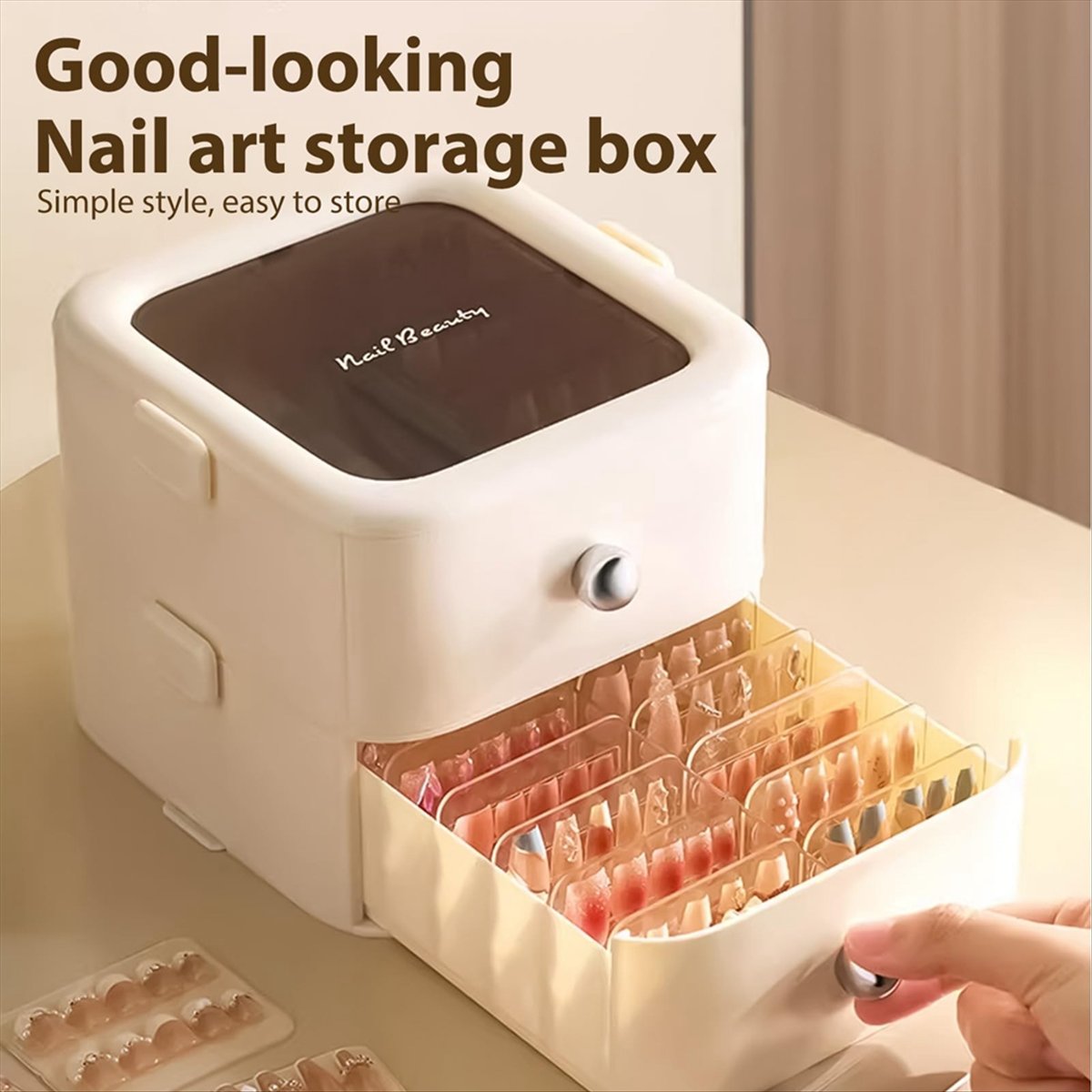 Scatola portaoggetti per nail  - Nail Art Trend 2026 recensione e prezzo