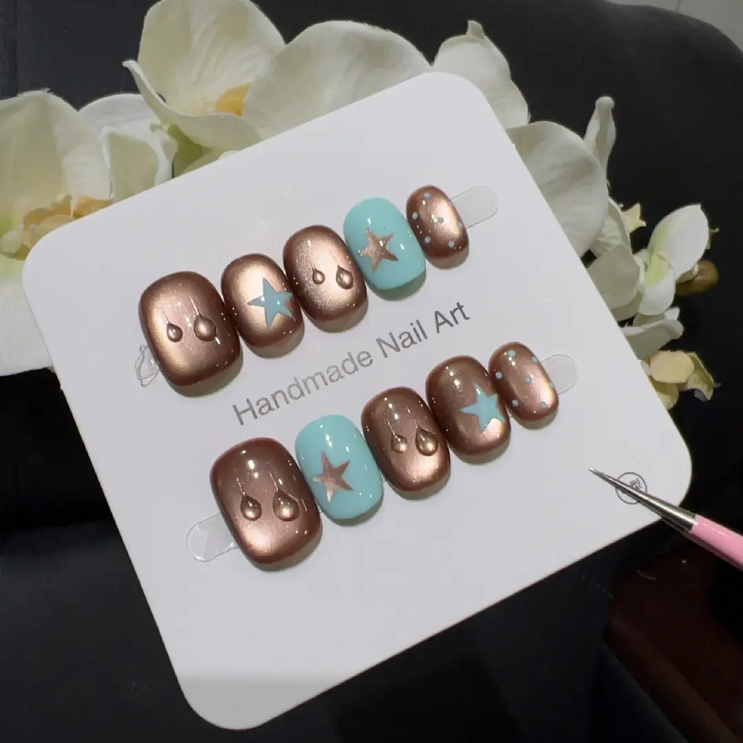 10 pezzi di fascia alta Piccol - Nail Art Emerald recensione e prezzo