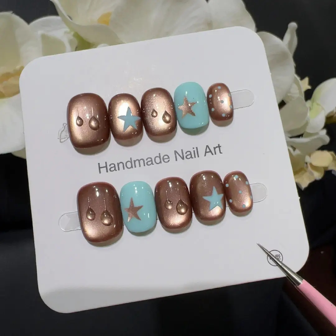 10 pezzi di fascia alta Piccol - Nail Art Emerald recensione e prezzo