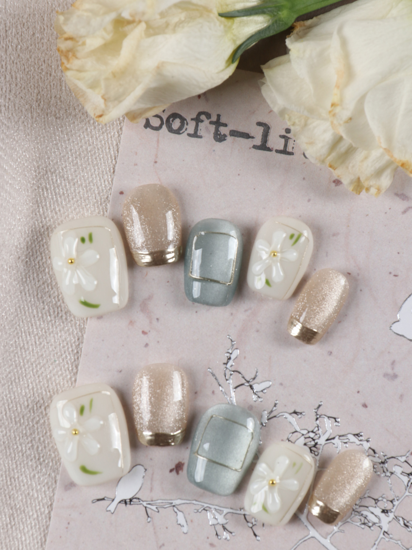 10 Pezzi di Unghie Finte Corte - Nail Adhesive Tab recensione e prezzo