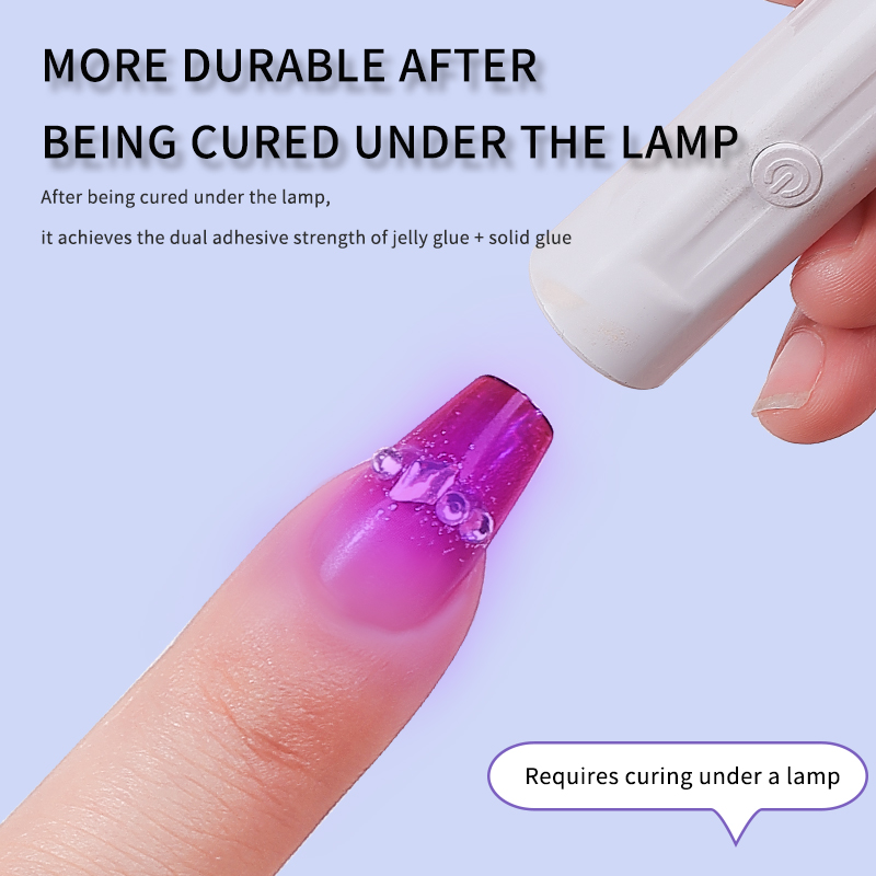 Adesivo per unghie con colla a - Nail Adhesive Tab recensione e prezzo