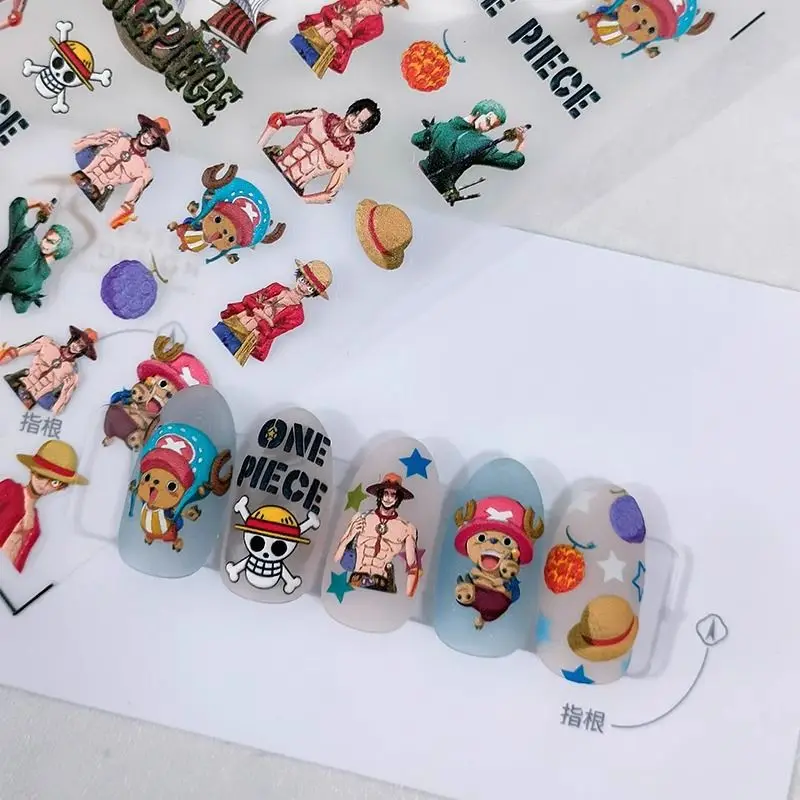 One Piece New Cartoon Rufy Cho - Nail Art Zoro One Piece recensione e prezzo