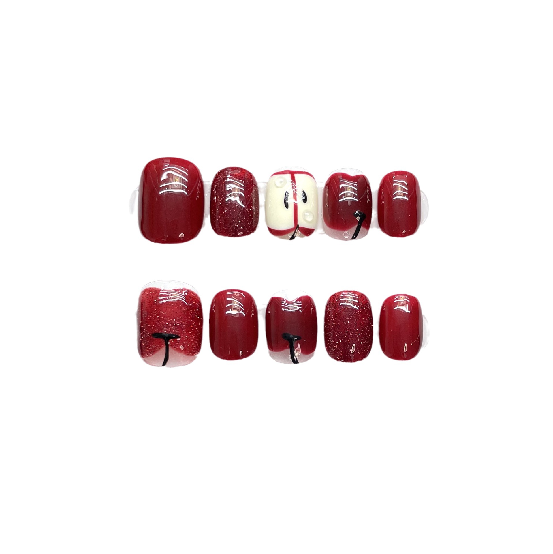10 pezzi di lusso fatti a mano - Nail Adhesive Tab recensione e prezzo