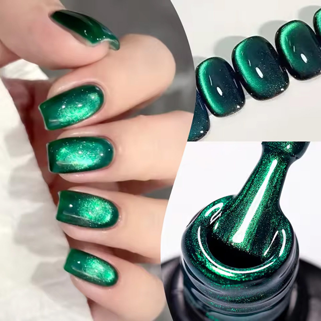 MAINEL 10ML 1Pz Smalto Gel Eff - Nail Art Emerald Green recensione e prezzo