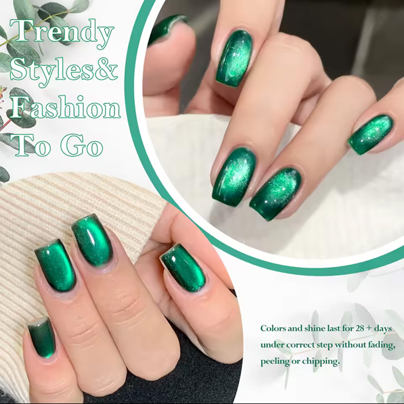 MAINEL 10ML 1Pz Smalto Gel Eff - Nail Art Emerald Green recensione e prezzo