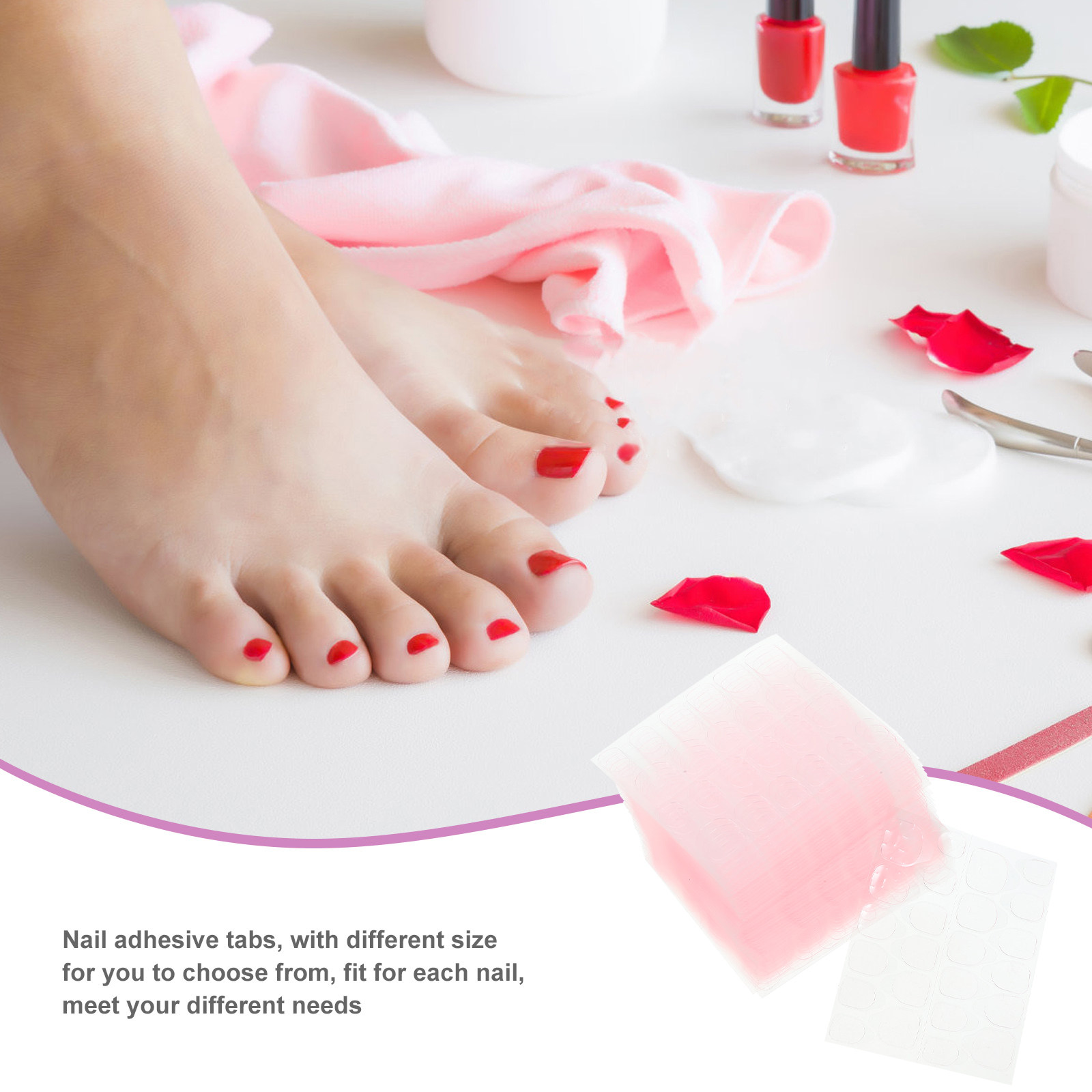 50 Fogli di Adesivi in Gel per - Nail Art Jelly recensione e prezzo