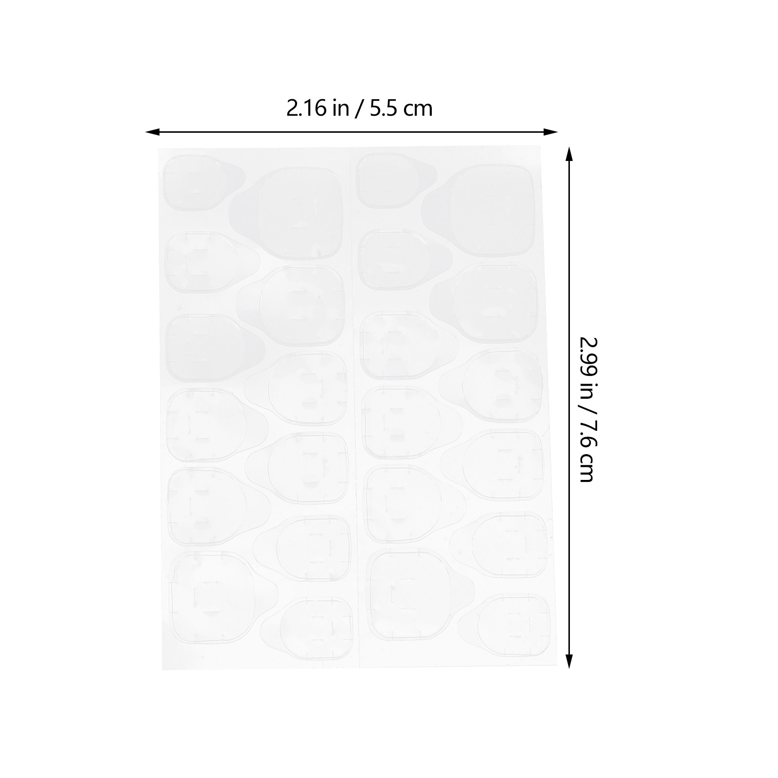 50 Fogli di Adesivi in Gel per - Nail Art Jelly recensione e prezzo