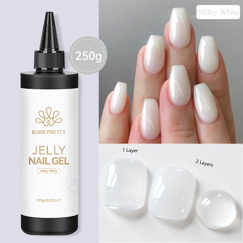 BORN PRETTY 250g Gelatina Bian - Nail Art Jelly recensione e prezzo